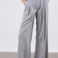 Grey Classic Palazzo Pants