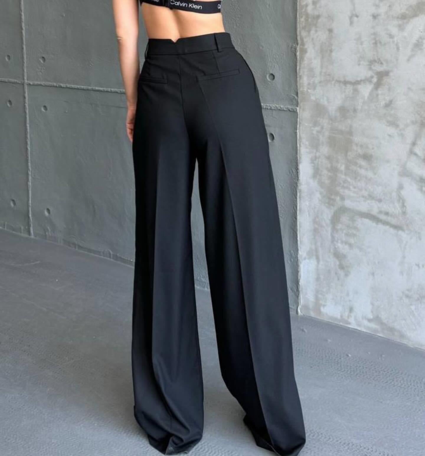 Black Classic Palazzo Pants