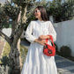 White Embroidered Broderie Anglaise Dress