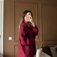 Oversized Burgundy Shirt