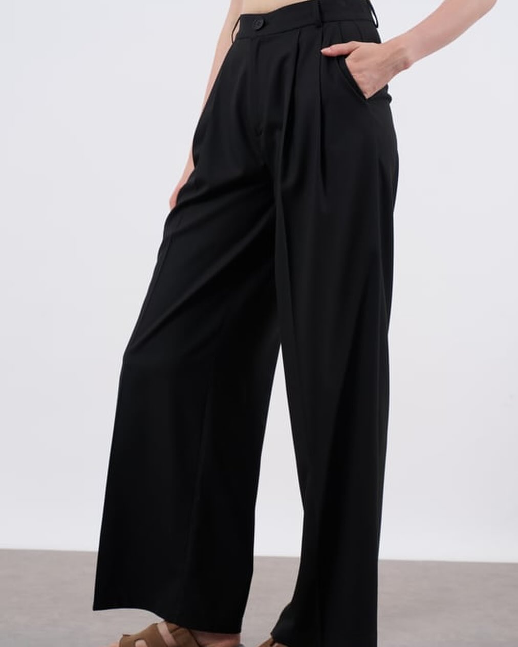 Black Classic Palazzo Pants