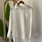 Linen White Oversized Shirt