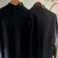 Black Zip Up Collar Pullover