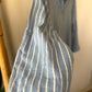 Italian Linen Blue Striped Shirt