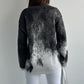 Marble Grey Round Neck Pullover