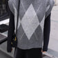 Shades of Grey Rhombus Vest