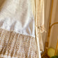 Linen Straw Detail Belted Kimono