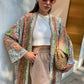 Paisley Cotton Kimono With Belt